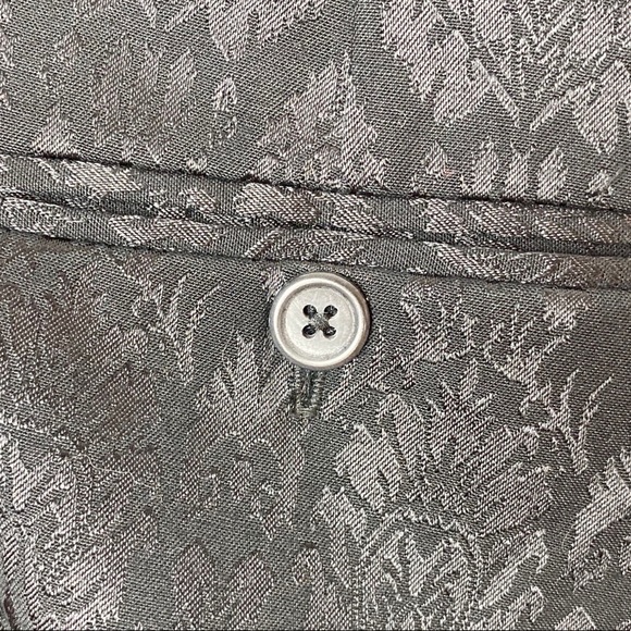 EUC Limited Brocade Gorgeous Black Drew Fit Slacks - Perfect for Xmas holidays! - Picture 5 of 9